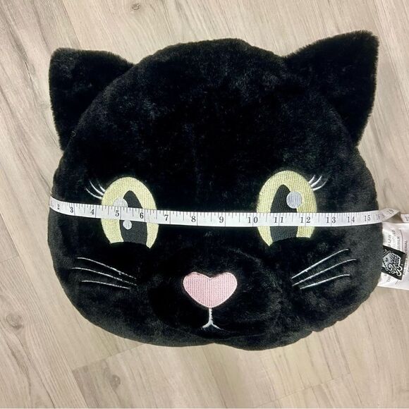 NWOT dolls kill home black cat plush pillow rare - Picture 4 of 9